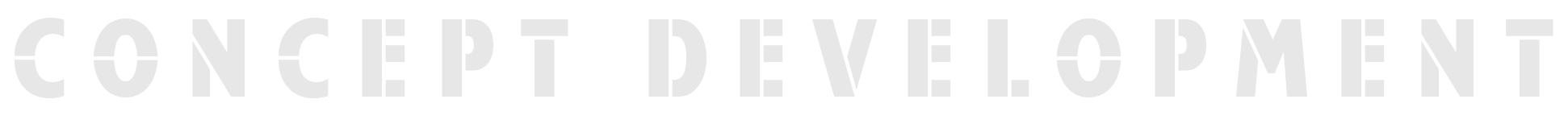 ConceptDevelopment Typetreatment-Campaign