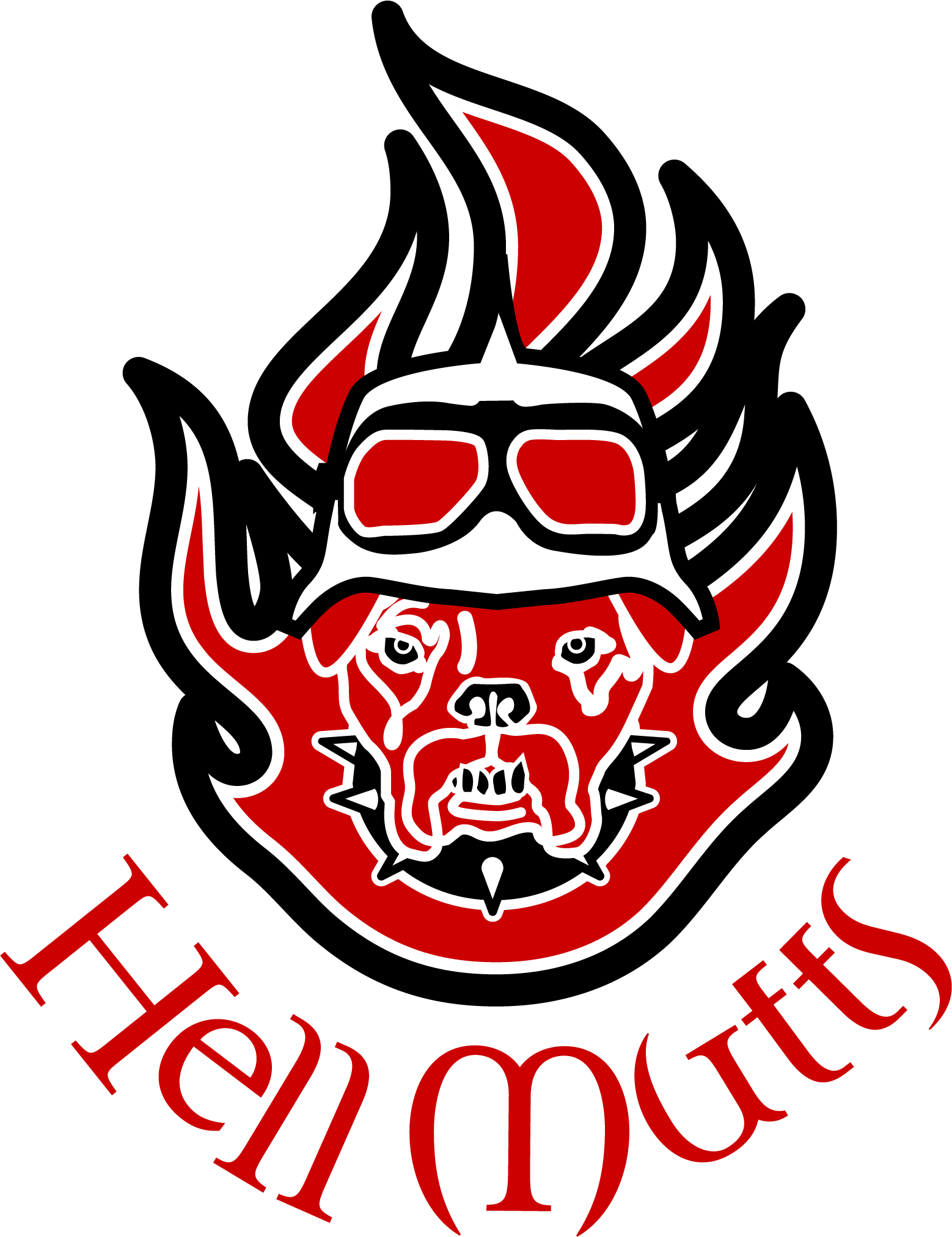 HellMutts_Logo_bulldog_2color v2