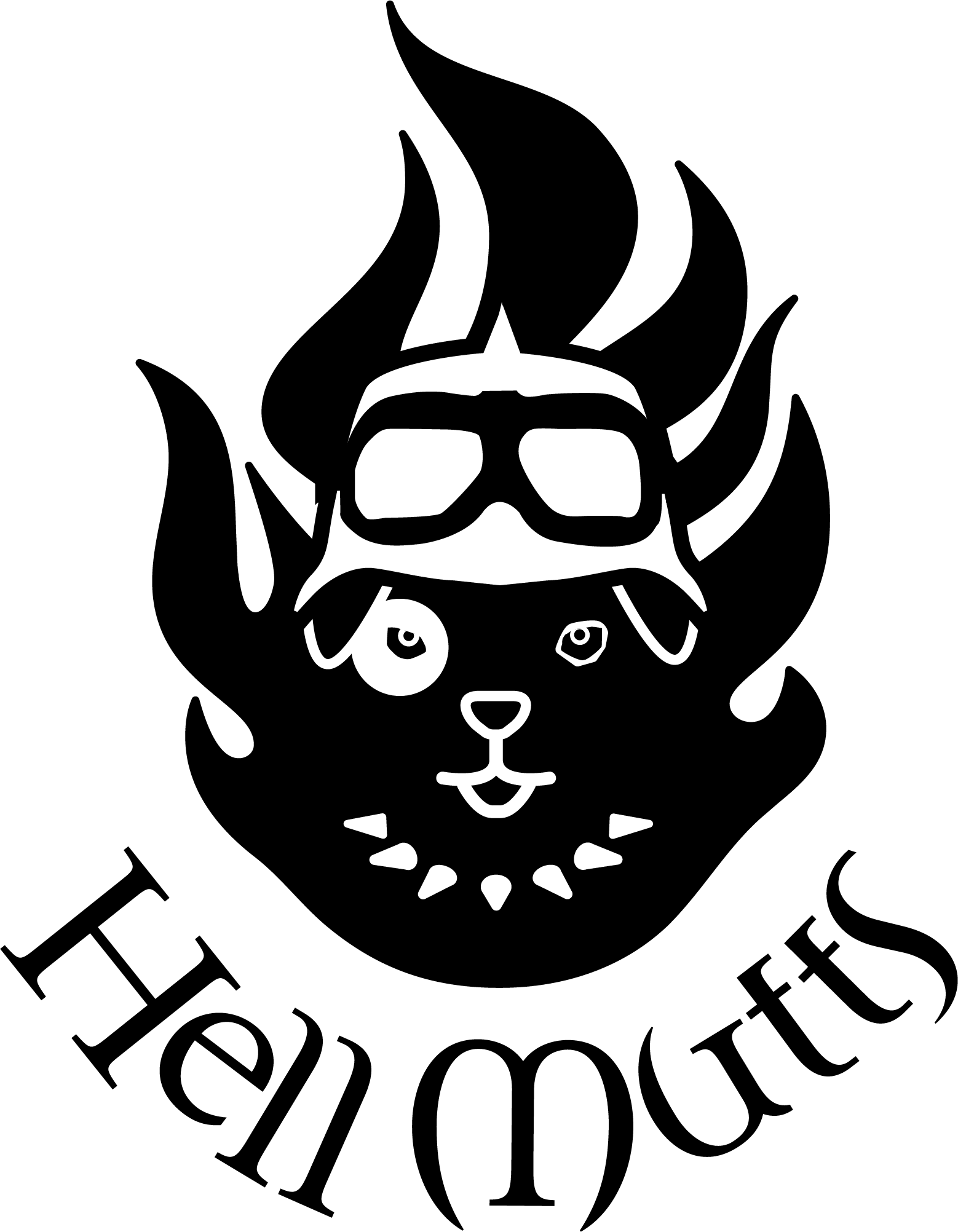 HellMutts_Logo_dog_1color v2